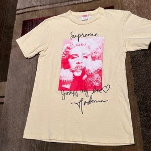 Supreme Madonna tee yellow - size SM
